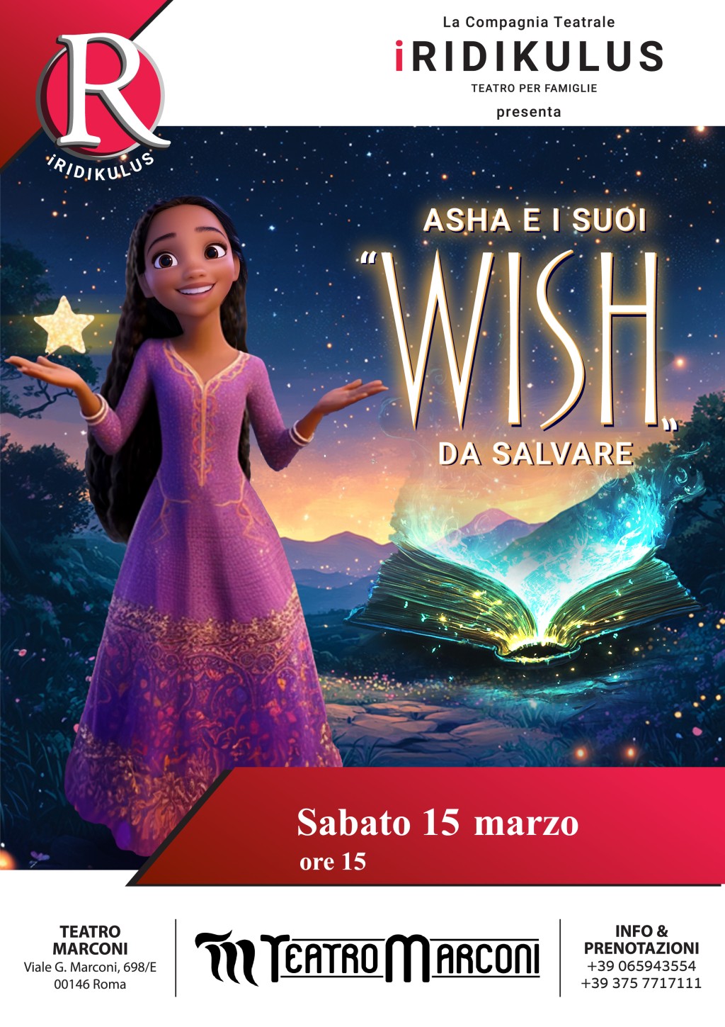 ASHA E I SUOI WISH DA SALVARE'