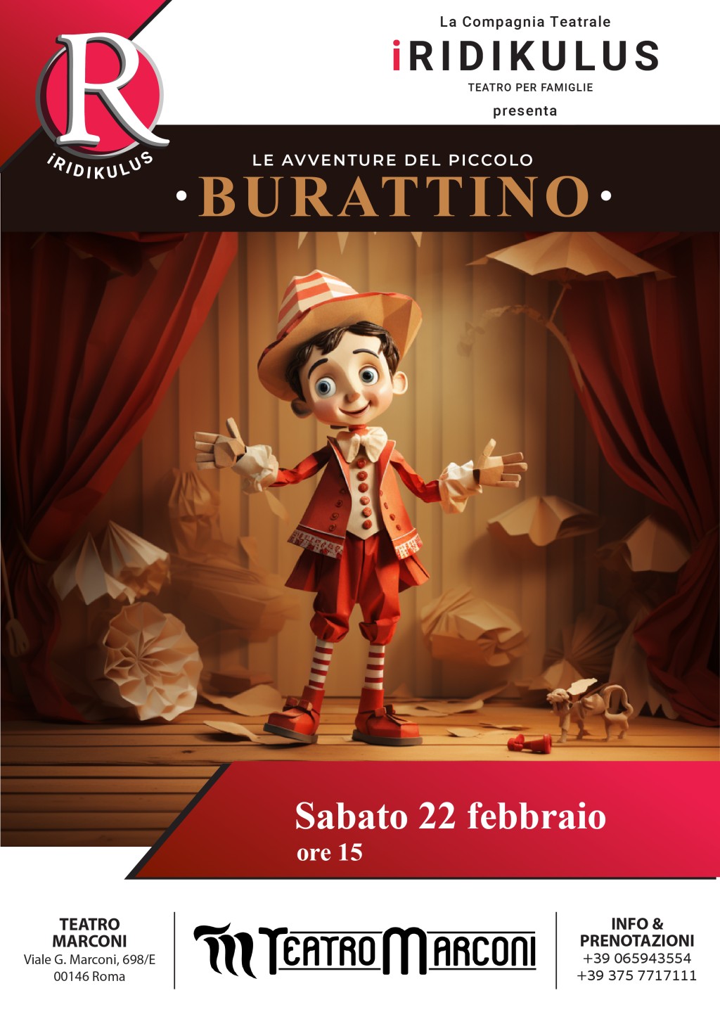 LE AVVENTURE DEL PICCOLO BURATTINO'